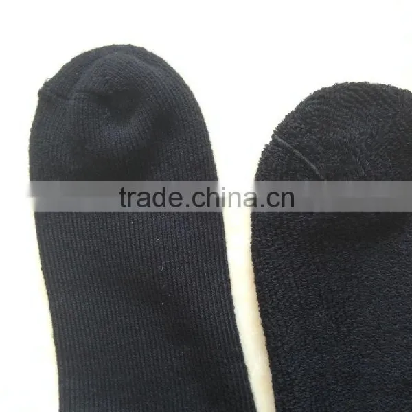 Men's Bamboo Fiber Socks/bamboo Terry Athletic Sock photo-3