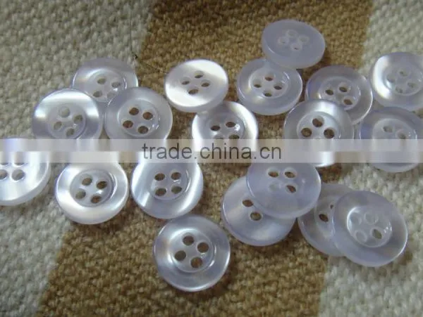 sewing Buttons for shirts White