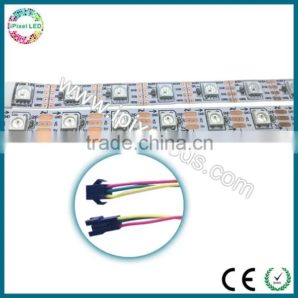 DC5V 14.4W/M Non-waterproof Double Data Line Addressable LED Strip photo-2