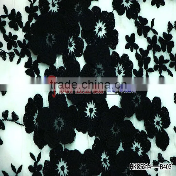 High Quality Chiffon Embroidery For Textile /Clothing/Curtain photo-3