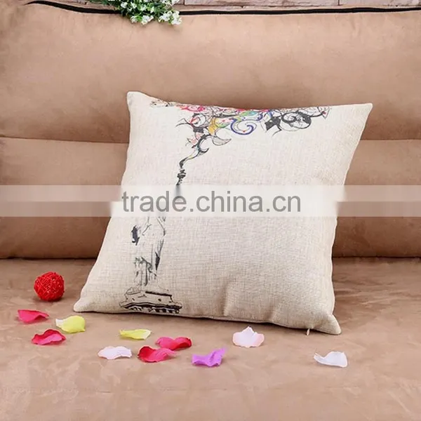 Fashionable Household Back Support Pillow Cartoon Sofa Cushion Cover photo-4