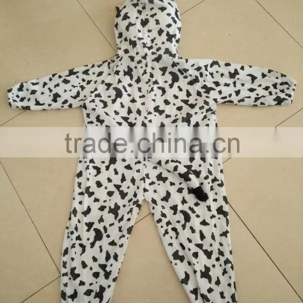 Cosplay Latex Sex Animal Kids Costumes Inflatable Cow Costume for Girls photo-3