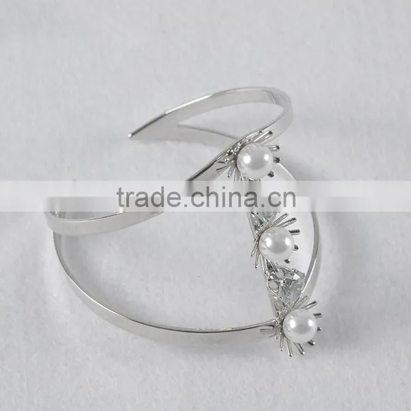 Belly Dance Costume Accessories Oriental Armwear Pearl Bracelet Adjustable Cuff Quality Choice photo-6