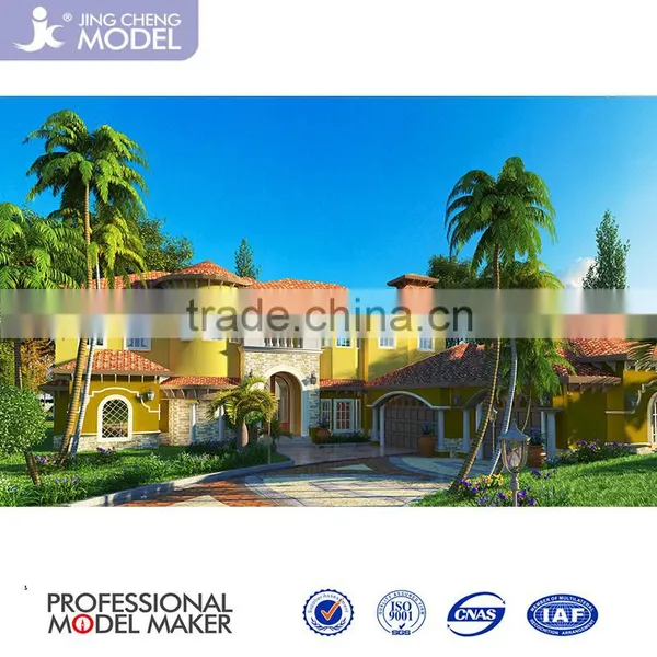 Urban House Design 3D Home Architecture Rendering