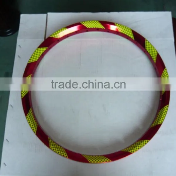 Colourful 36 Holes H Type 19x1.6 Motorcycle Steel Wheel Rim
