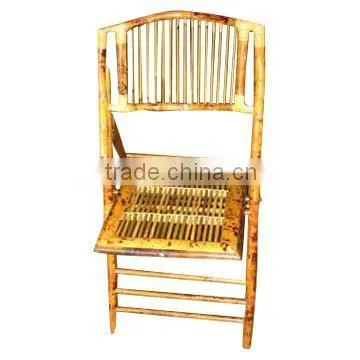 Outdoor Leisure Garden Bamboo Folding Chairs photo-2