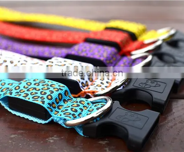 LED Collar Leopard Print Design Puppy Necklace Luminous Pet Decors Productos Para Mascotas Dog Harness Led photo-4