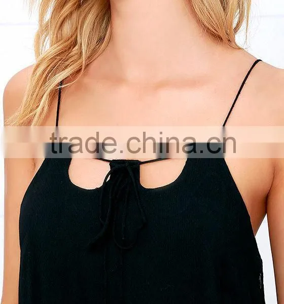 2016 Womens Fashion Evening Dresses Black Long Evening Dress Discount Evening Dresses photo-6
