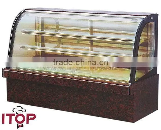 Single Curve Chocolate Refrigerator photo-2