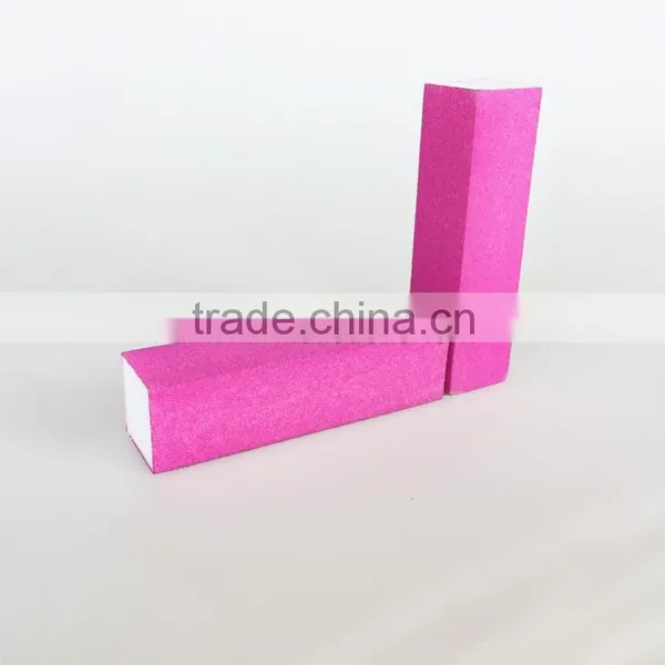 OEM Custom 4 Way Sponge Block Neon Nail Polish Buffer Beauty 4 Sides Buffer Block Nail Shining File Buffer Factory photo-3