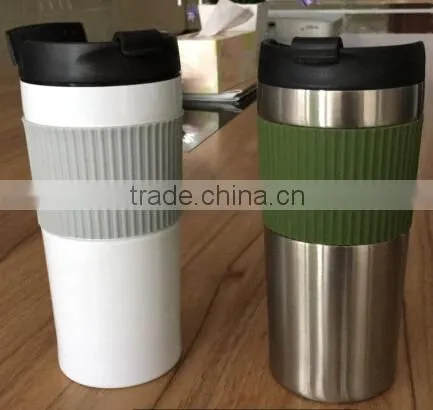 Vacuum Flask Insulated French Press Travel Mug Stainless Steel Tumbler photo-2