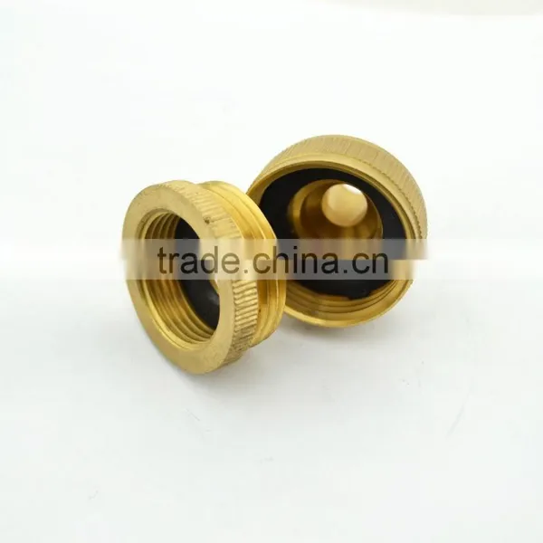 Brass Y Shut-off Valve Two Way Garden Hose Valve Y Shape Connector Water Valve With Butterfly Handle photo-5