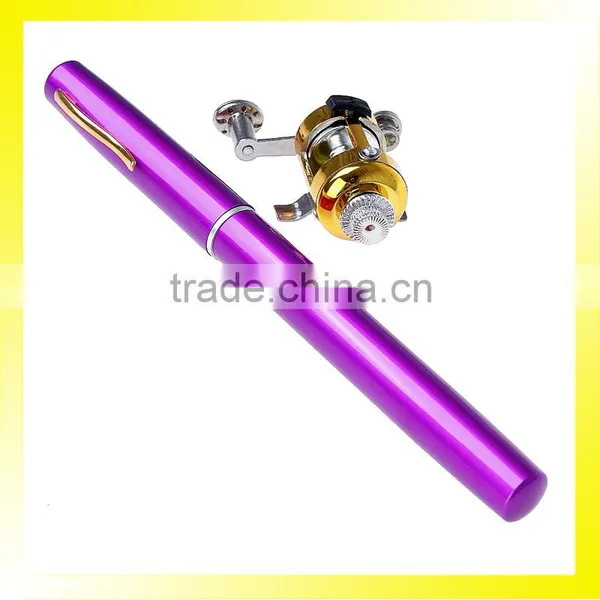 1.0 Meter Purple Pen Fishing Rod Combo photo-2