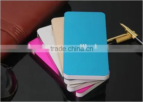 Super Slim Alloy Material Mobile Power Bank 4000mah For Smartphone Handphone photo-2