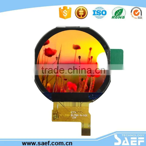 China Factory Unique Design of 1.22" 240x204 Full Viewing Angle TFT photo-2