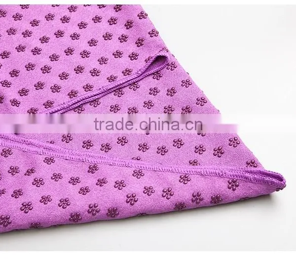 Factory Prie 100% Fibre Yoga Towel Non Slip photo-6