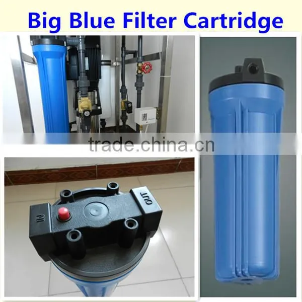 20" Slim Blue Filter Housing In China