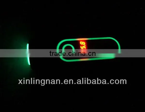 2015 Mini Led Winding Up Rechargeable Flashlight Torch Radio With LCD Display photo-5