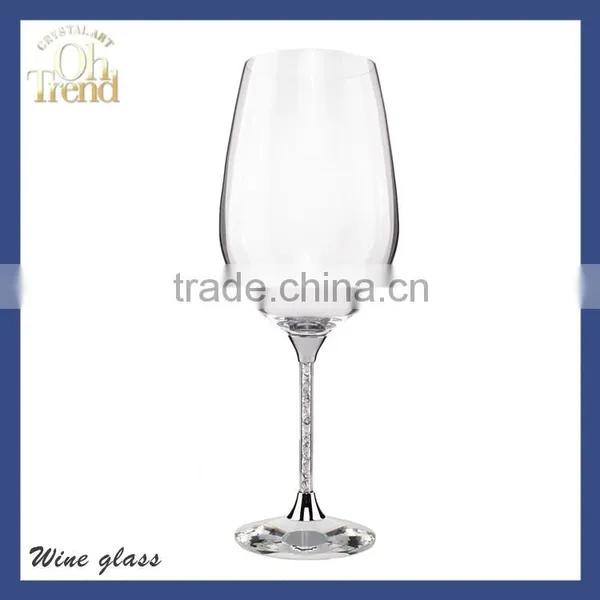 Wholesale 550 ml Goblet Crystal Stylish Red Wine Glasses/ Drinking Glasses Wine Aluminium Foil for Patty photo-4