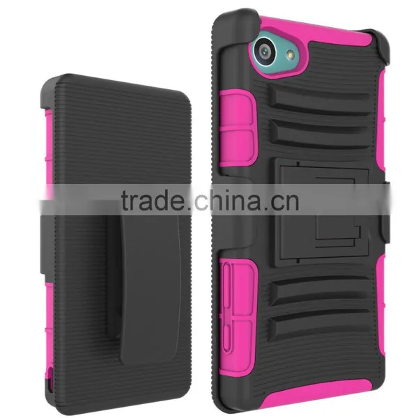 New Arrival Fashion Hard Future Armor Impact Hybrid Hard Case Cover Case for Sony Xperia z5 Compact China photo-3