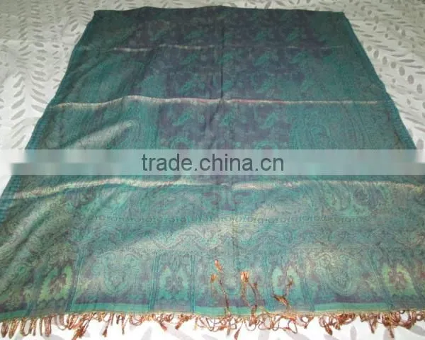 SILK & WOOL STOLE photo-2