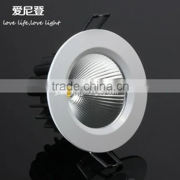 Good Quality 7W Round COB Led Downlight Led Cob Downlight Flushbonading 7W Good Heatsink 7W Round photo-2