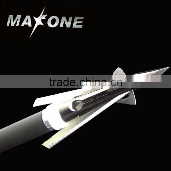 Hunting Arrows 2 Blade 125gn Hunting Broadheads Iron Ferrel Broadheads photo-3