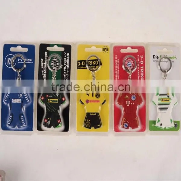 The World Cup Jersey Soft Pvc Keychain Pvc Rubber Key Chain photo-3