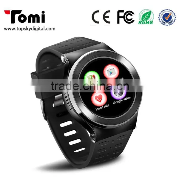 Android 5.1 GSM Bluetooth 4.0 3G Quad Core With Camera Sim Card Smart Watch photo-6