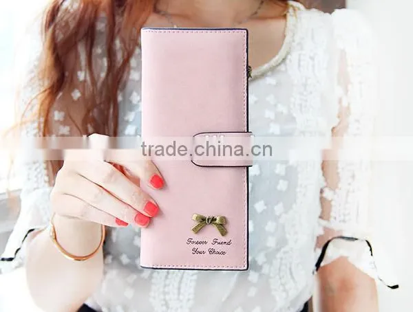 2015 Most Favorite Leather Wallet Woman Wallet photo-4