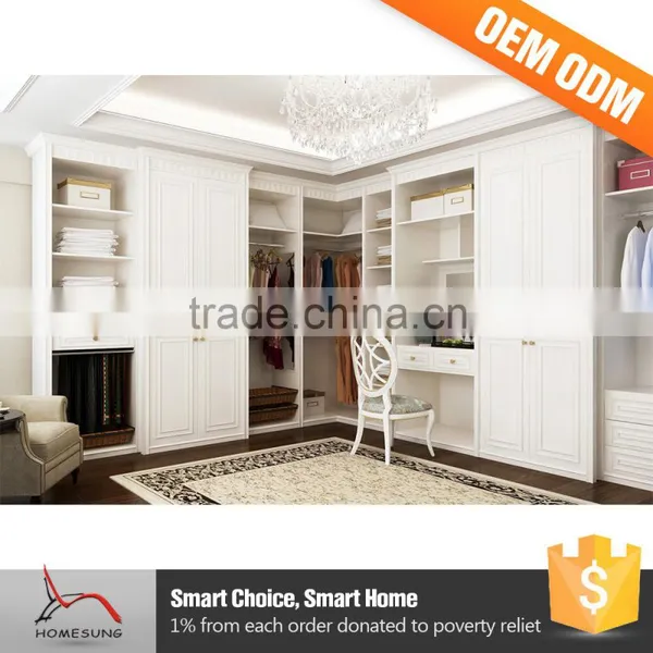 Home Furniture Design Wood Oak Wardrobe