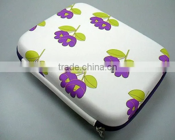 GC--- PU Coated Cosmetic EVA Case With Zipper EVA Promotional Cosmetic Case
