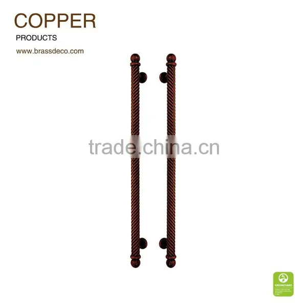 Hotel Entrance Door HK 558-10 OC Copper Door Luxurious Handle