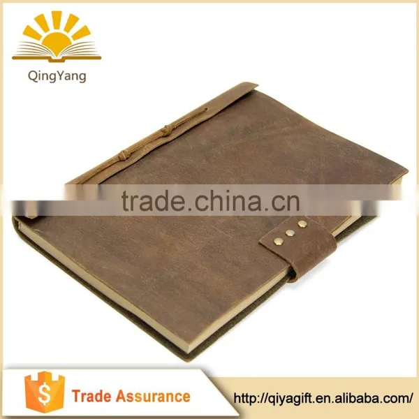 Genuine Leather Handmade Notebook Business Gift photo-4