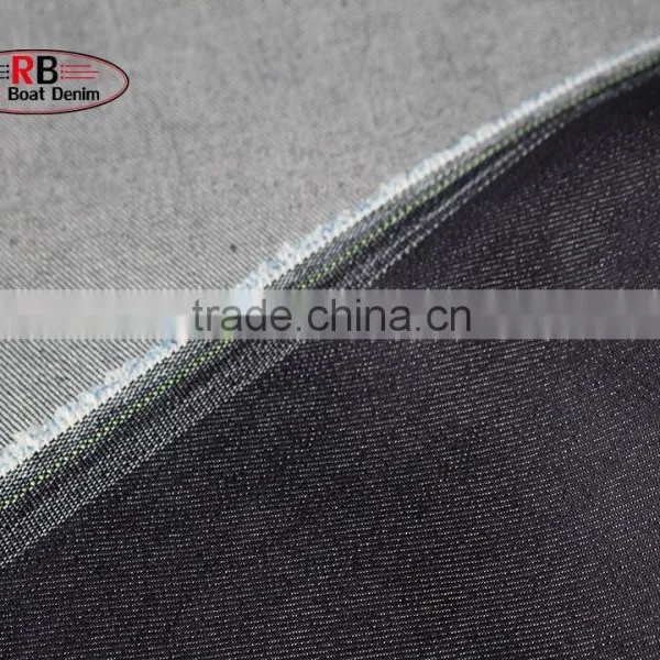 Factory Stock Lot 10oz Blue Twill 72%Cotton Denim Fabric photo-2