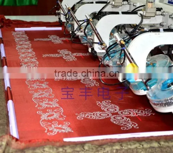 DeCristal automatic ultrosonic rhinestone hotfix machine for sale