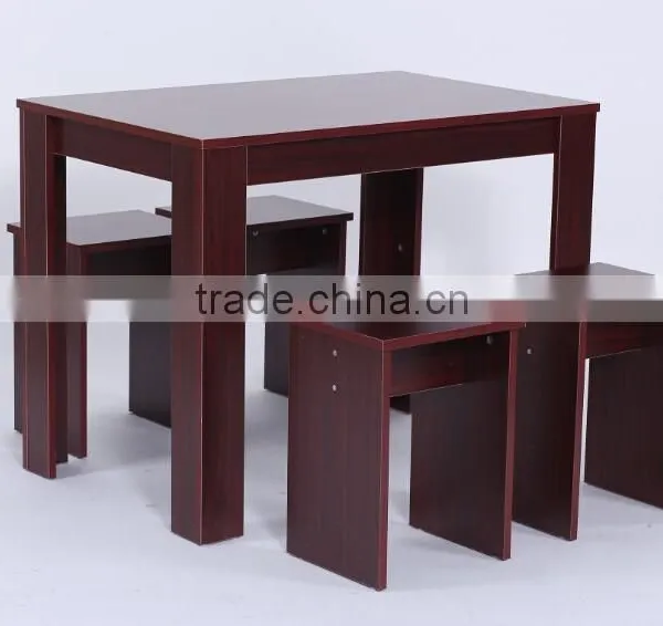Hot sell Particle board dining table for Europe