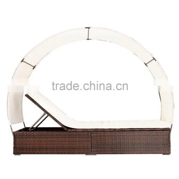 Vietnam Poly Rattan Sun Bed photo-3