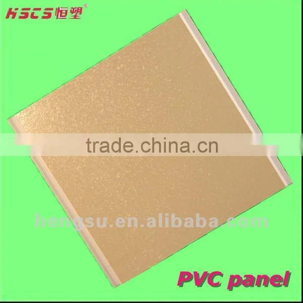 Modern Style Light Yellow Interior Wall Paneling Make Your Dream Room Comfortable Non-deforming