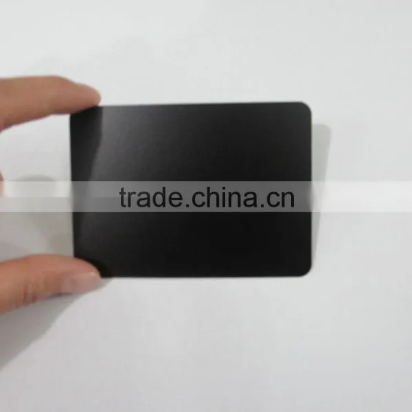 China Welcomed High Quality Metal Anodized Aluminum Metal Black Card photo-6