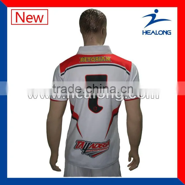 Rugby Jersey Team Wear Sublimation Rugby Football Wear Wholesale Custom Rugby Jerseys photo-2