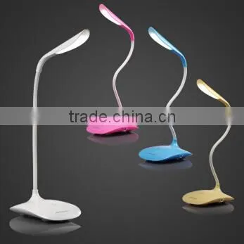 14 LED Rechargeable Dimmable Touch Sensor LED Book Reading Light Brightness Adjustable Table Lamp photo-6