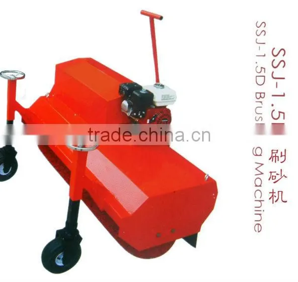 sweeper machine brush
