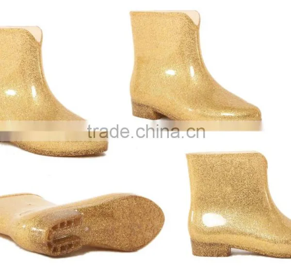 Apricot Color Rain Boots, Fashionable and Comfortable Rain Boots and Safety and Fashionablerain Shoes photo-4