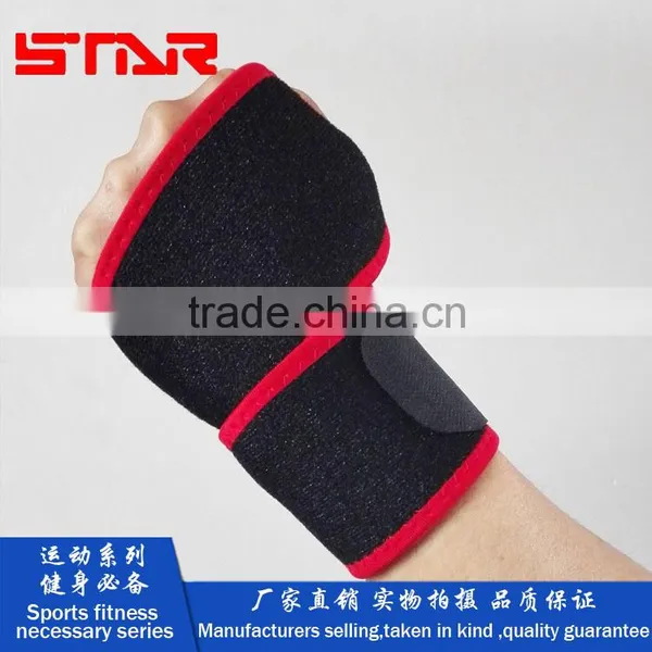 FDA Approved Hot Sale Neoprene Black Fitted Wrist Brace Support,wrist Sweat Bands,compression Yoga Wrist Support