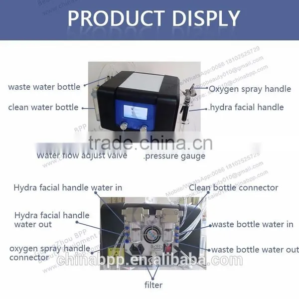 Factory Price Hydra Microdermoabrasion Facial Peel Facial Machine photo-3