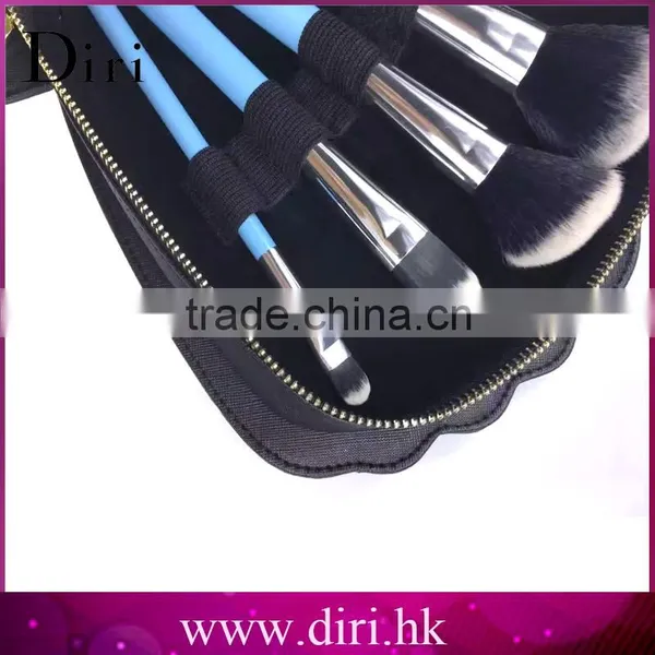 ShenZhen Professional Synthetic Cosmetic Makeup Brush Set With Leather Traverl Bag Case photo-4