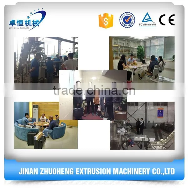 Global Leader Baked Corn Curl Puff Snack Food Machinery Price photo-5