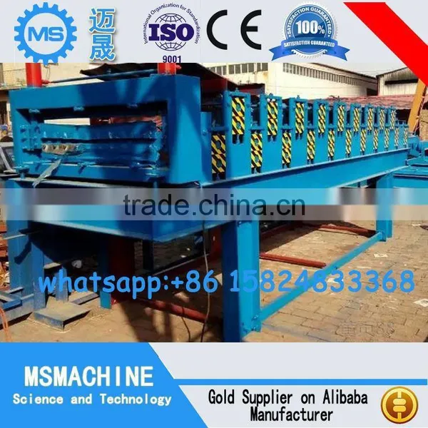 Automatic Tile Press for Double Layer Roll Forming Machine photo-2