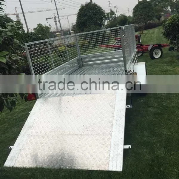 Atv Trailer With Plywood Floor and Mesh Ramp photo-6